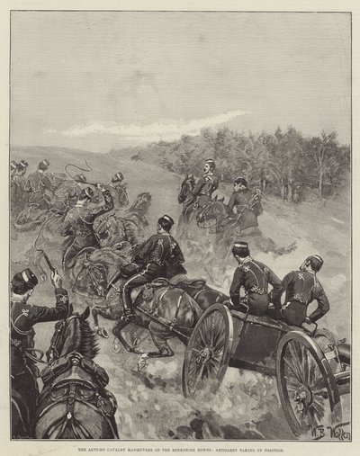 Les manœuvres de cavalerie d